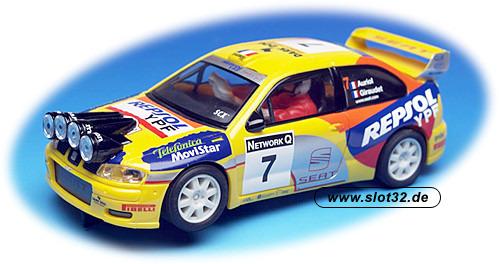 SCX Seat Cordoba E2 WRC Repsol # 7
